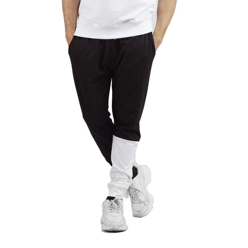 Official UNDRGROUND Tapered Joggers in Black/White at ShoeGrab