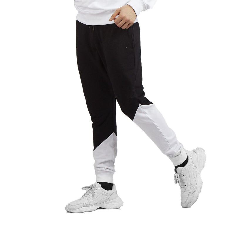 Jogger black deals and white